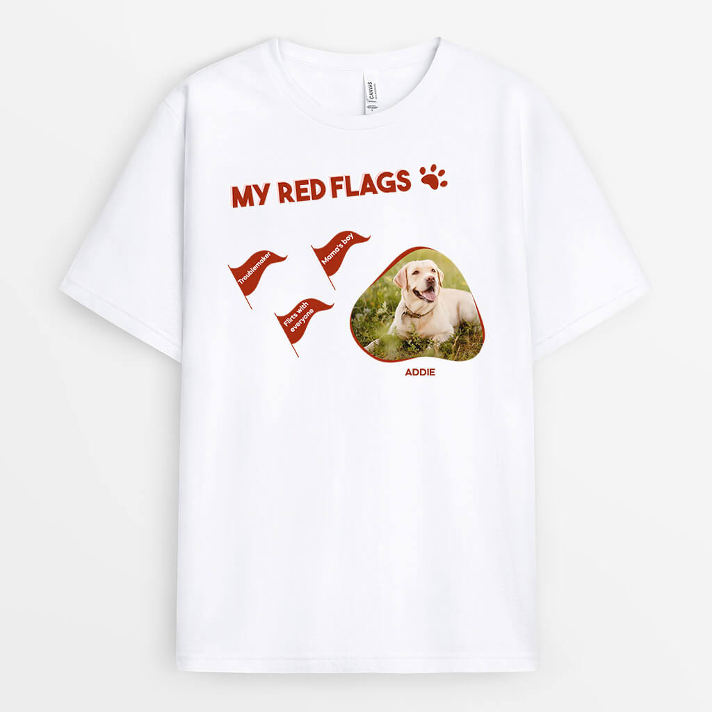 Personalized My Redflags T-Shirt