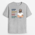 Personalized Legend Daddy Grandpa Shirt Gift