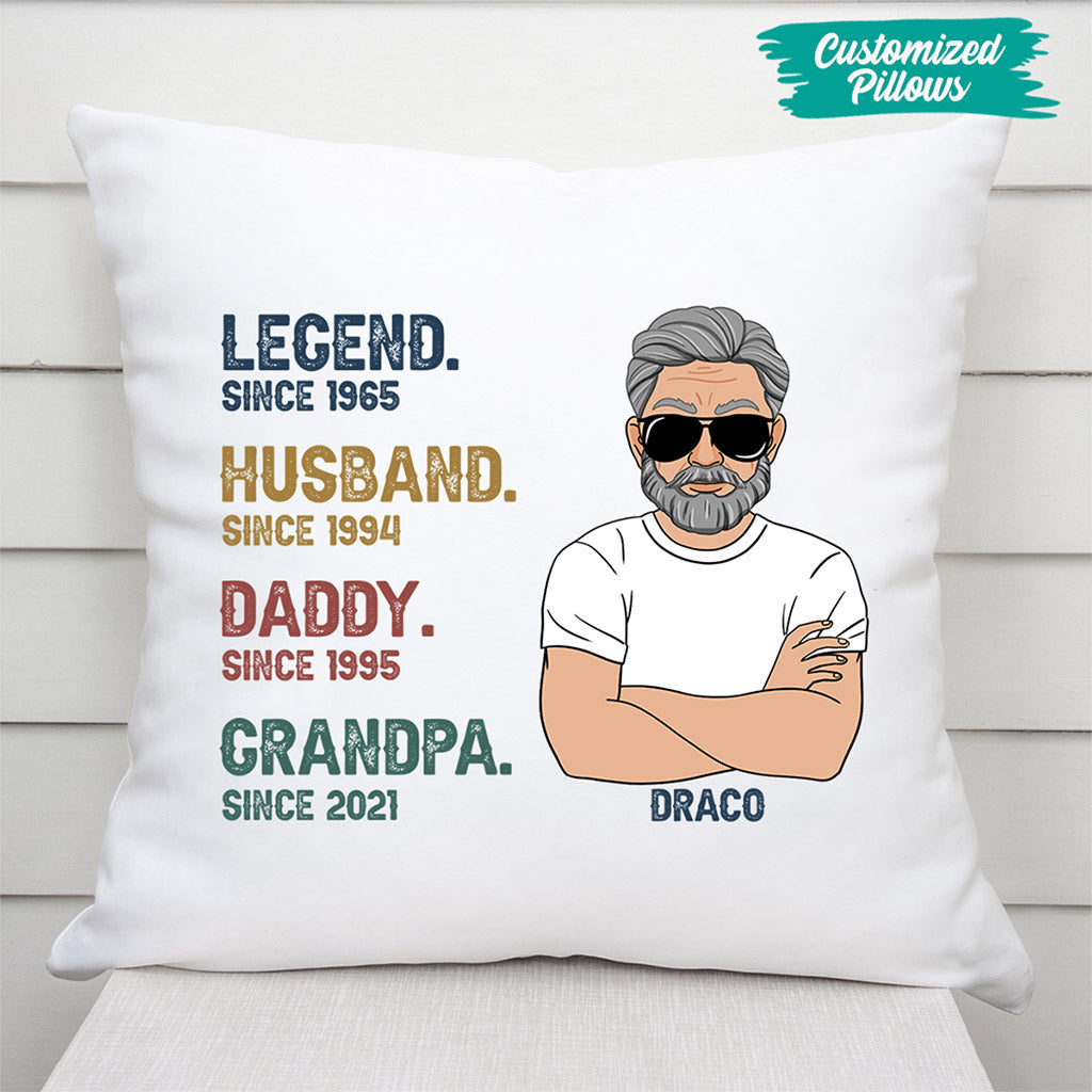 Personalized Lengend Pillow Gift