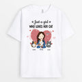 Just A Girl Who Loves Her Cats Shirt - Personalized Gifts For Cat Owners