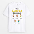 Personalized This Grandpa Belongs To Shirt Gift Gift