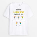 Personalized This Grandma Belongs To Shirt Gift