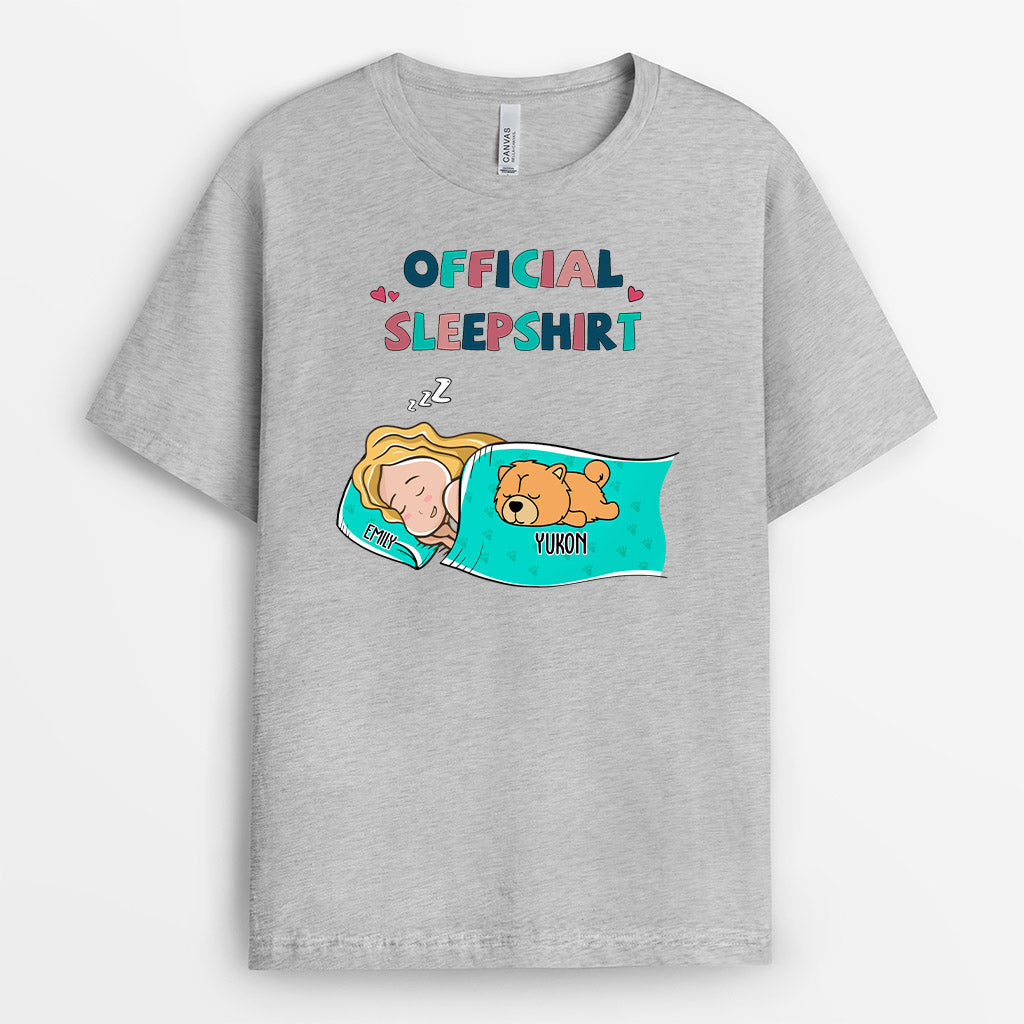 Personalized Offical Sleepshirts - Personalized Gifts for Dog Lovers