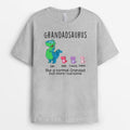 Personalized Grandpasaurus Like A Normal Grandpa Shirt Gift