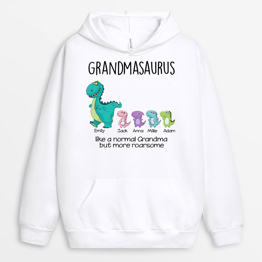 Personalized Grandmasaurus Like A Normal Grandma Hoodie