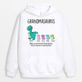 Personalized Grandmasaurus Like A Normal Grandma Hoodie
