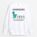 Personalized Lovely Grandmasaurus Like A Normal Grandma Sweatshirt