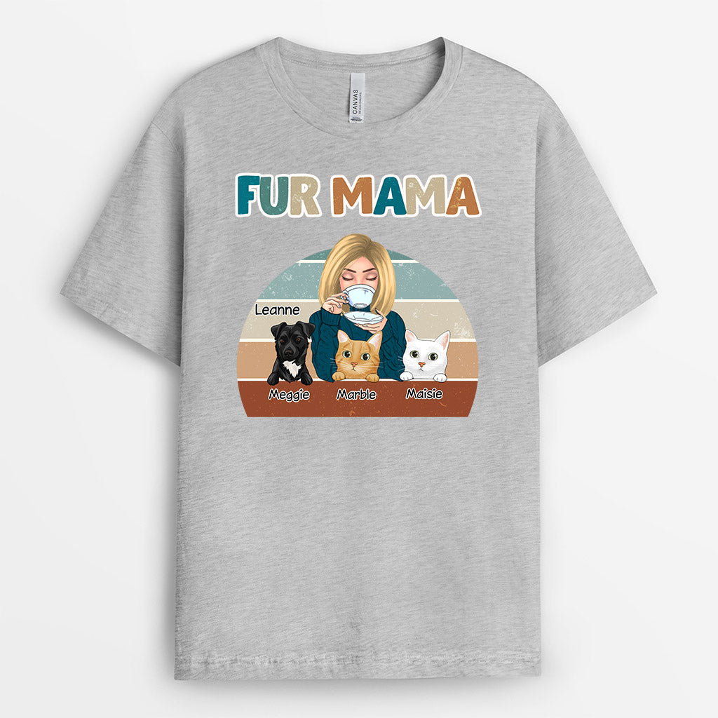 Fur Mama - Custom Pet T-shirt for Humans