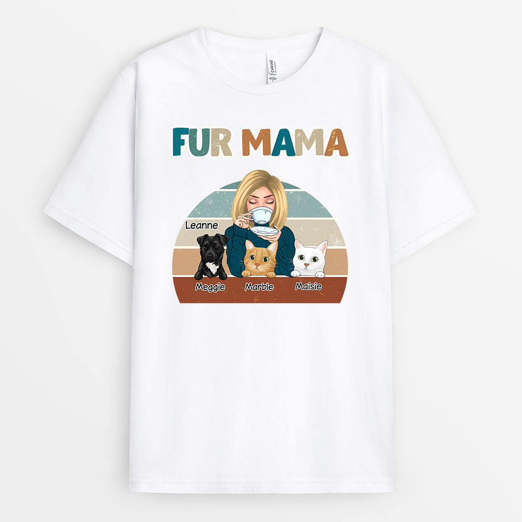 Fur Mama - Custom Pet T-shirt for Humans