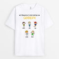 Personalized Reasons Love Being Grandpa Shirt Gift