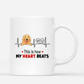 This Is How My Heart Beats - Custom Dog Gifts For Owners