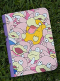 Daydream Duo Binder - hand-painted Soft Peach card binder cover