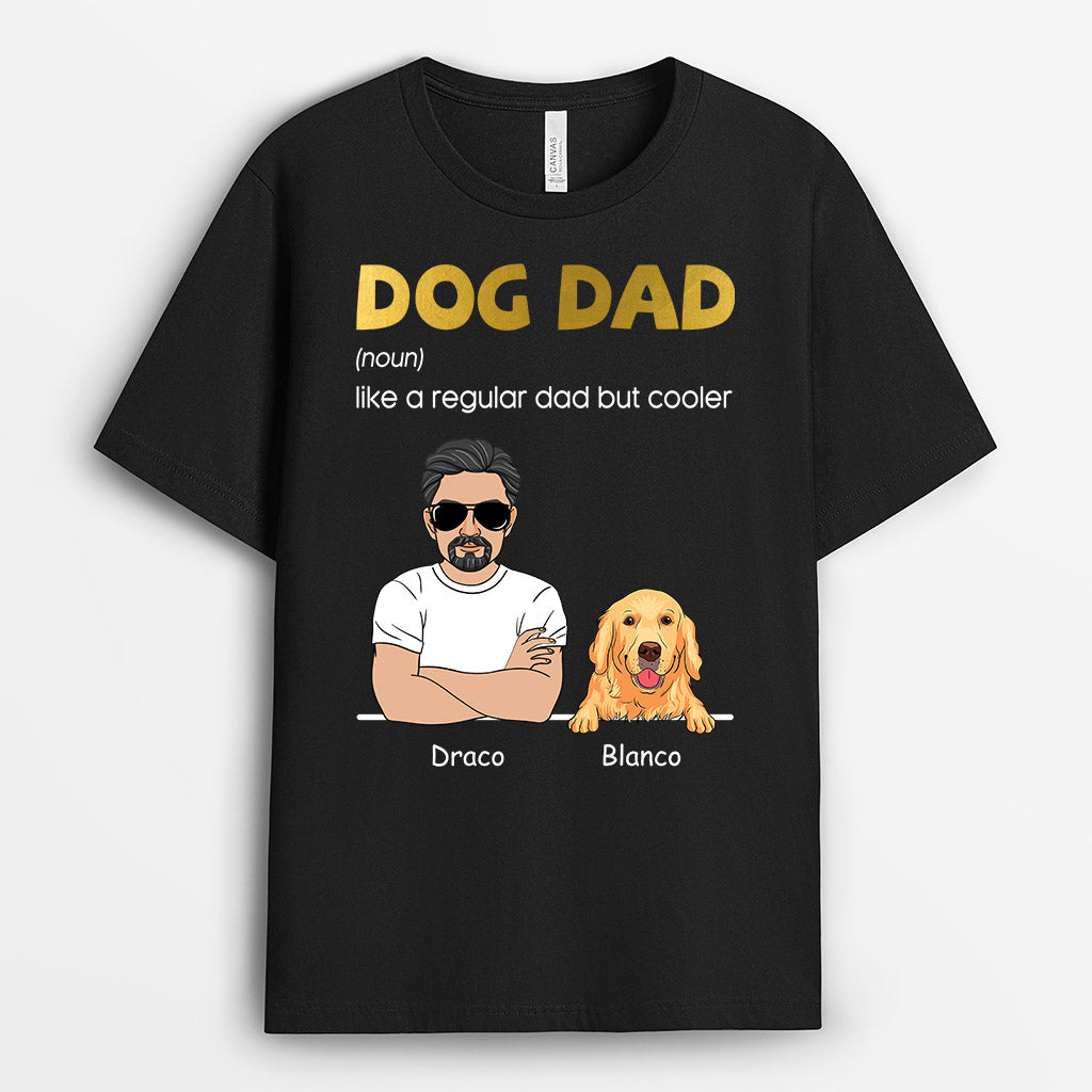 Personalized Dog Dad Shirt – Custom Dog Dad Gifts