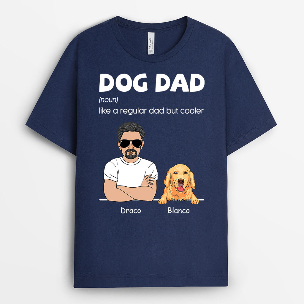 Personalized Dog Dad Shirt – Custom Dog Dad Gifts