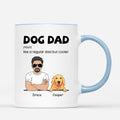 Personalized Dog Dad Mug - Custom Dog Coffee Mug