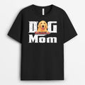 Dog Mom - Personalized Dog Face Shirt with Names