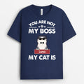 My Cat Is My Boss Shirt - Personalized Gifts For A Cat Lover
