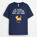 My Clothes 80 Cat Hair - Personalized Cat Lover Shirts