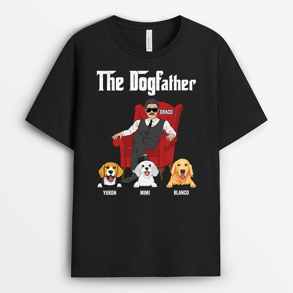 Cool Dog Father - Custom Dog T-shirts for Humans