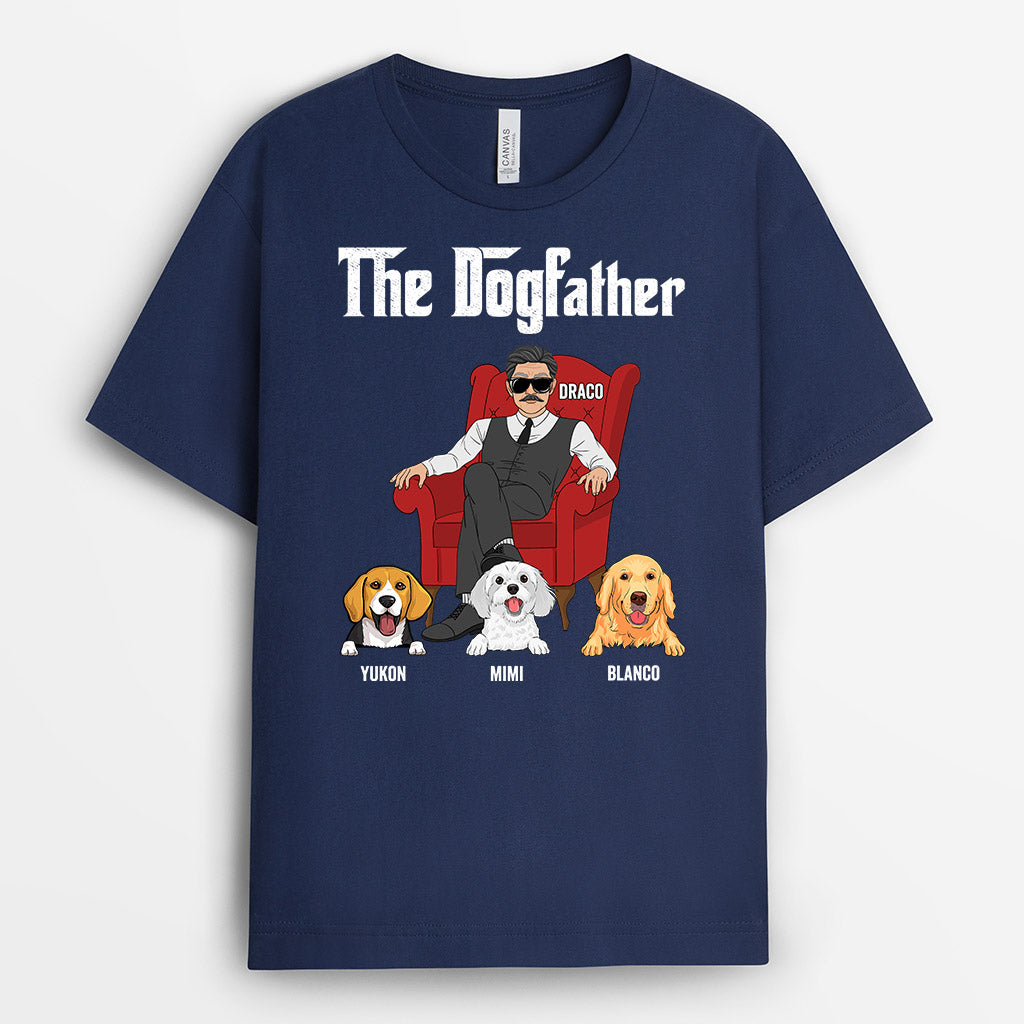 Cool Dog Father - Custom Dog T-shirts for Humans