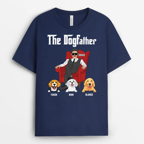 Cool Dog Father - Custom Dog T-shirts for Humans