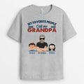 Personalized Favorite People Call Me Grandpa Shirt Gift