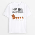 Personalized Papa Bear Grandpa Bear Shirt Gift
