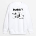 Personalized Dad Grandpa And Kid Fist Bump Sweatshirt