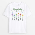 Personalized Grandmas Garden Shirt Gift
