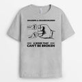 Personalized A Bond Of Dad Grandpa Children T Shirt