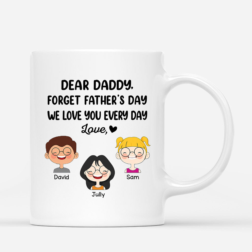 Personalized Daddy We Love You Everyday Mug Gift