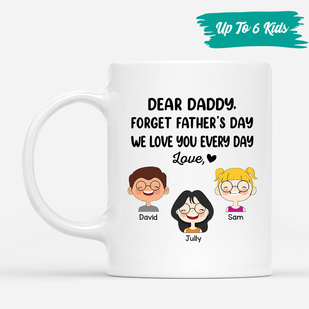 Personalized Daddy We Love You Everyday Mug Gift