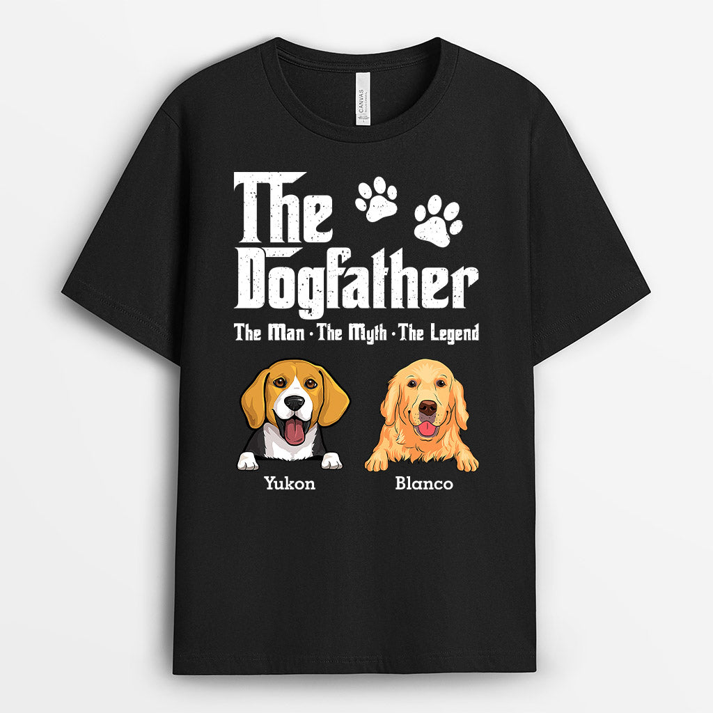 Legend Dog Father - Custom Pet Shirts for Humans