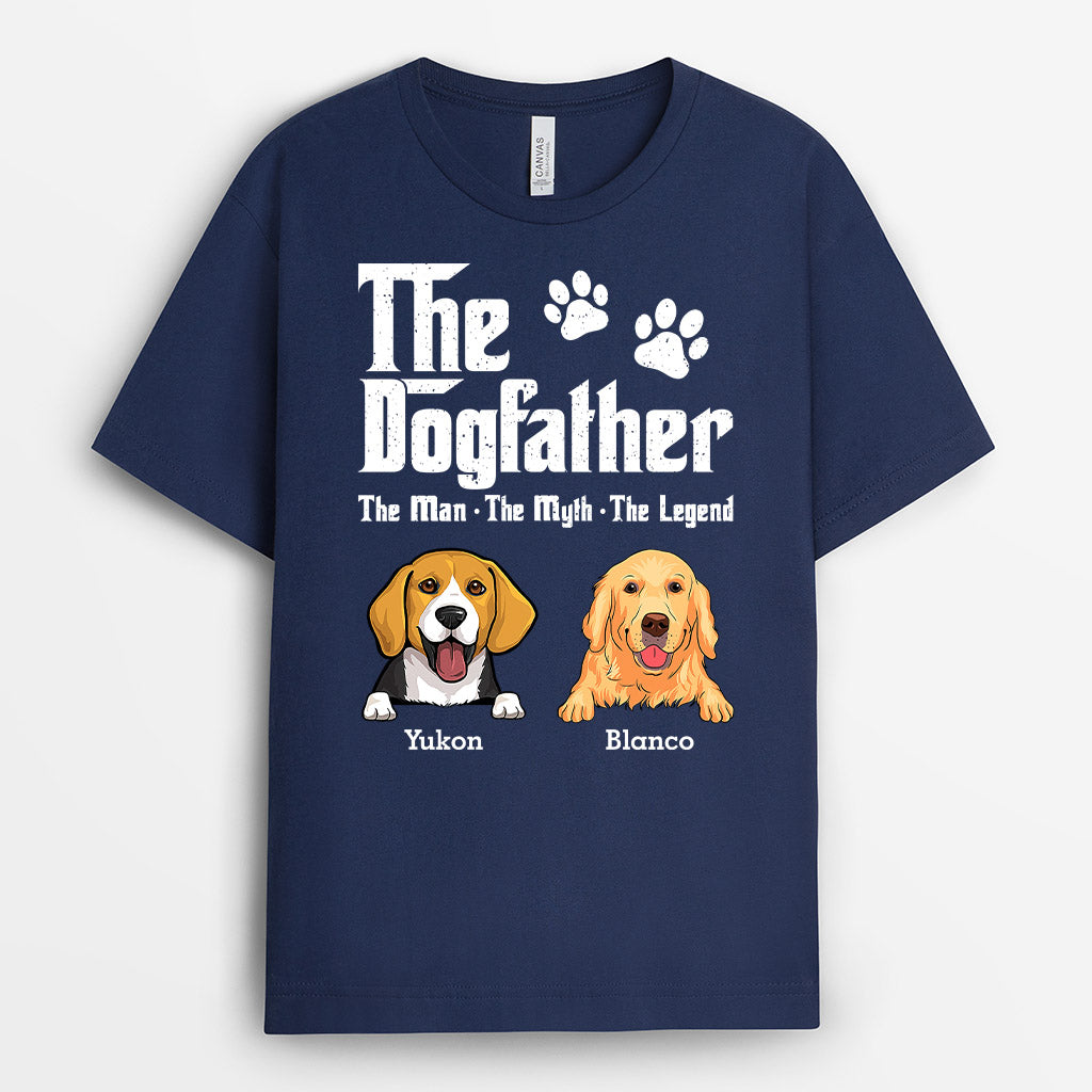 Legend Dog Father - Custom Pet Shirts for Humans