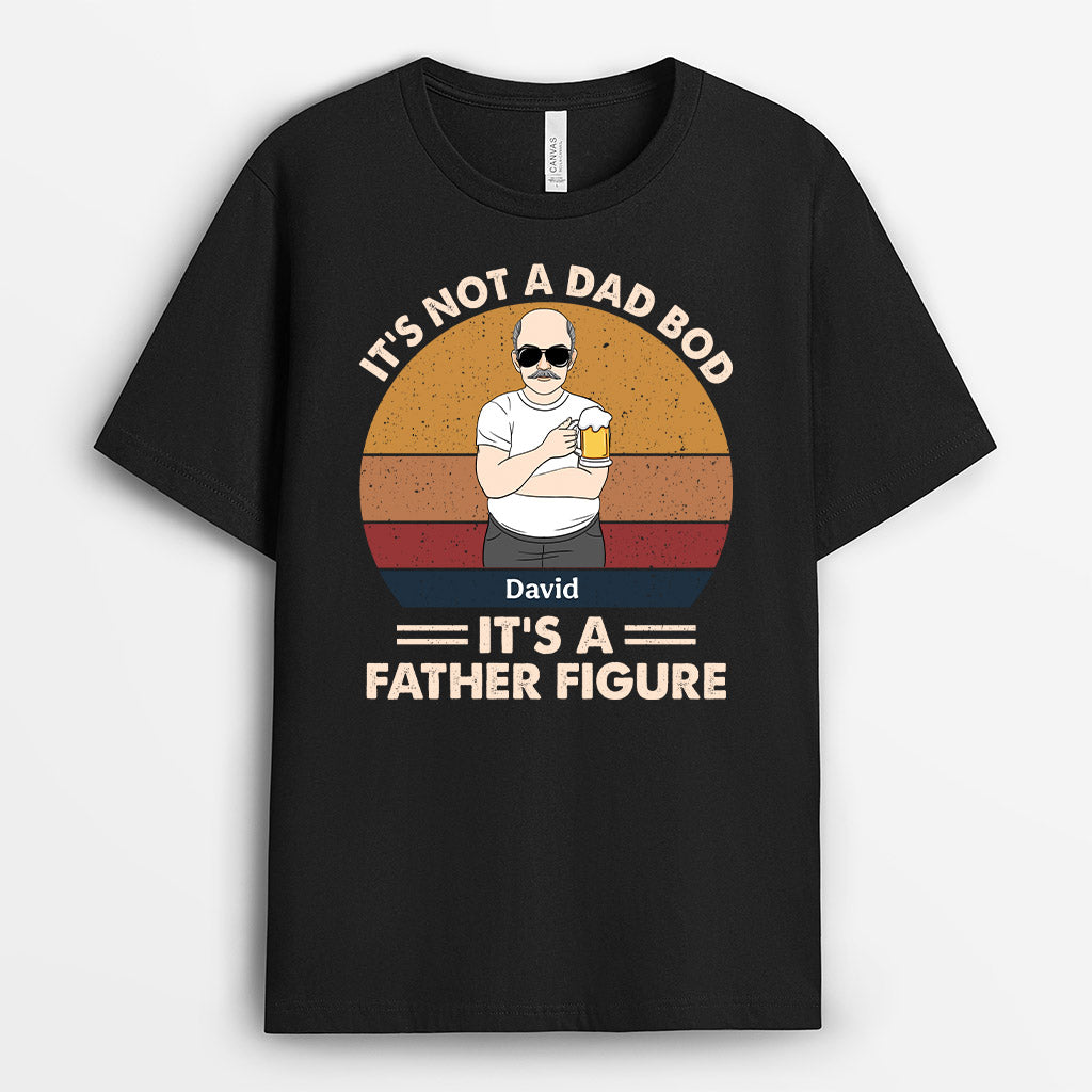 Personalized Dad Bod Father Figure T Shirt Gift