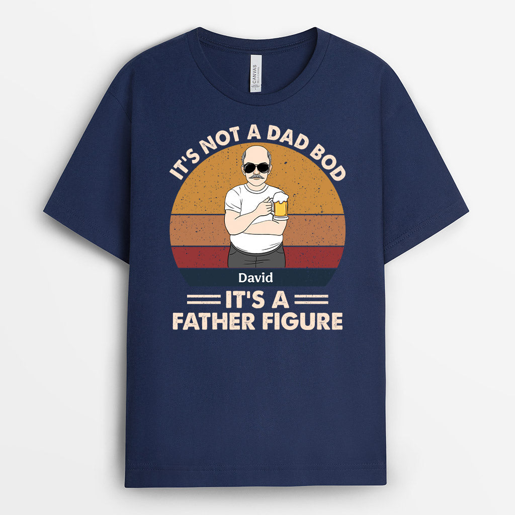 Personalized Dad Bod Father Figure T Shirt Gift