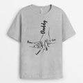Personalized Link Of Daddy Grandpa Children T Shirt