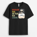 Legend Husband Dad Grandpa Shirt – Personalized Birthday Tee