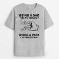 Personalized Being Papa Is Priceless T Shirt Gift
