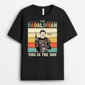 Personalized Dadalorian T Shirt Gift