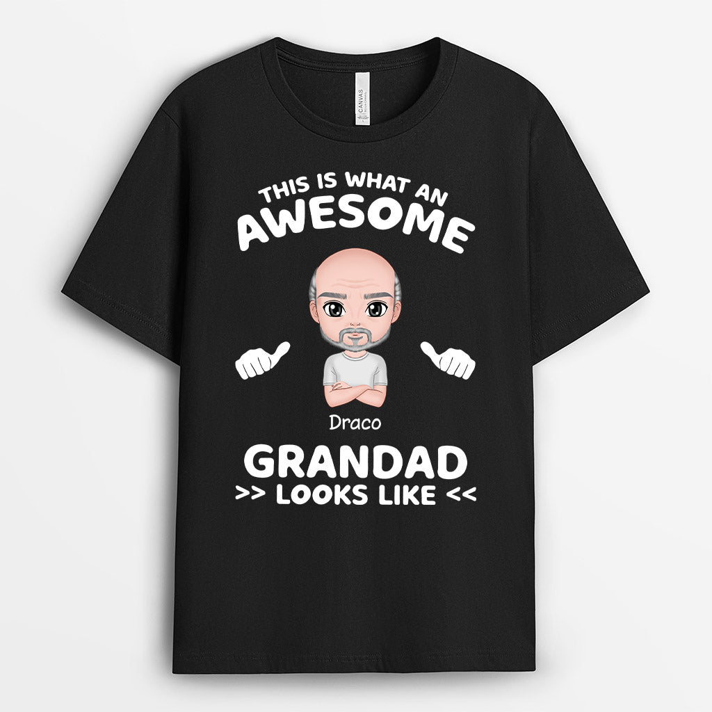 Personalized This Is What An Awesome Dad T Shirt Gift