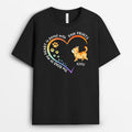 Road To Heart Paved With Cat Paw Print - Custom Cat Shirt for Humans
