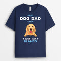 Best Dog Dad Ever Dog Face - Personalized T Shirts With Dogs