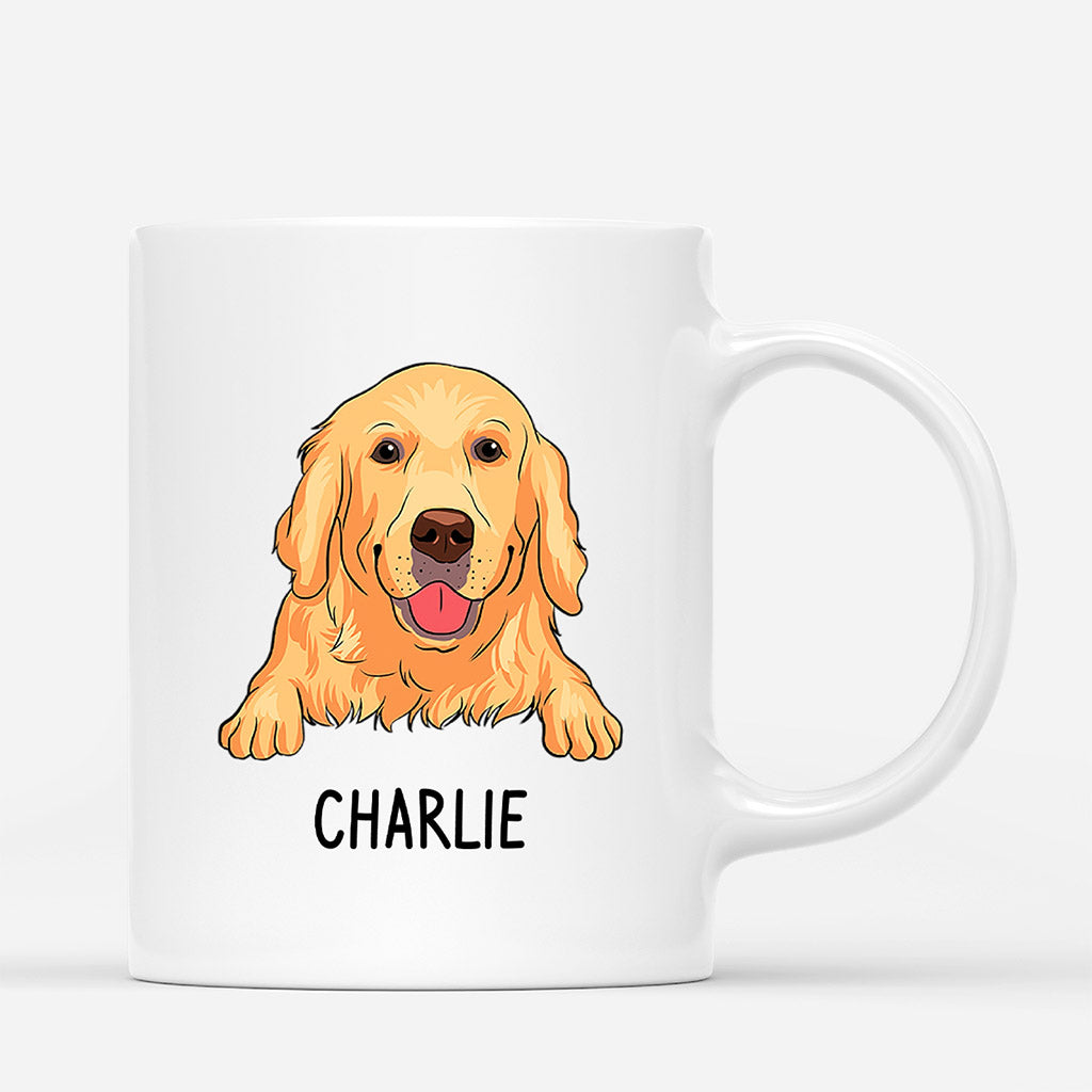 Life Is Better With A Dog - Personalized Dog Mugs With Dog Picture