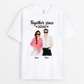 Personalized Together Since T-Shirt Gift