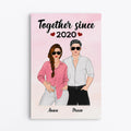 Personalized Together Since Canvas