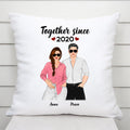 Personalized Together Since Pillow Gift