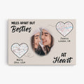 Personalized Besties Canvas Gift