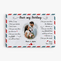 Personalized Dear My Darling Canvas Gift