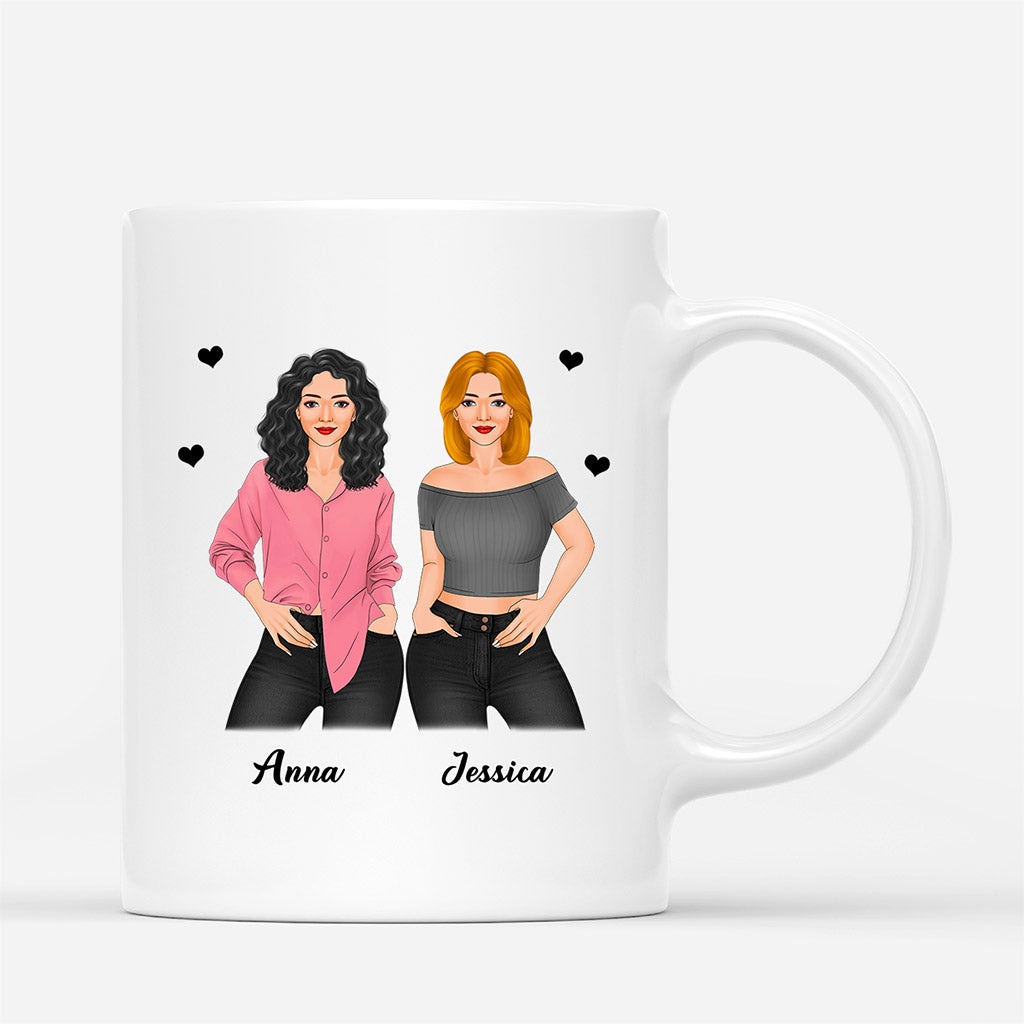 Personalized Besties Mug